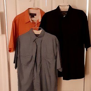 3 Men's large Weathercast Waterproof Shirts